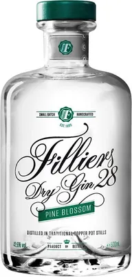 Produktbild von Filliers Dry Gin 28 PINE BLOSSOM 42,6% Vol. 0,5l