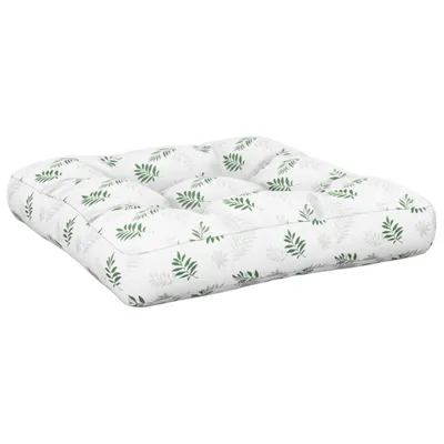 Immagine prodotto di Cuscino per Pallet Motivo a Foglie 58x58x10cm in Tessuto Oxford