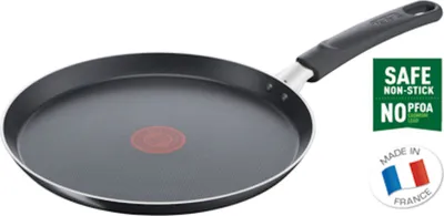 Produktbild von Tefal Kochgeschirr Tefal Simplicity+ Pfannkuchenpfanne 25 cm Schwarz