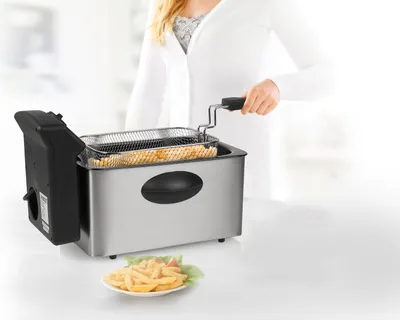 Produktbild von Princess Fritteuse 4 L 2000 W Silbern