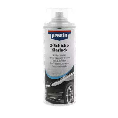 Produktbild von presto 2-Schicht-Klarlack, transparent, 400 ml