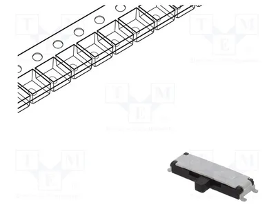 Image de 2 x Interrupteur à bascule ON-ON-ON, modèle PCM13R, pour circuit de 0,3A/6VDC, position : 3