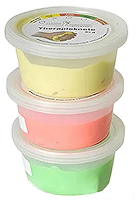 Immagine prodotto di Set di 3 argille per modellazione terapeutica Dittmann, 85 g ciascuna