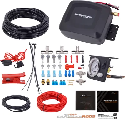 Image de 12 V Kit de contrôleur de compresseur de suspension pneumatique pour fourgonnettes universelles Pickups