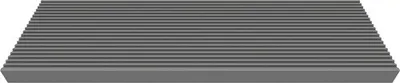 Produktbild von Einzelstufe für Außentreppe Pertura Tallis Trimax anthrazit für doppelte Unterkonstruktion 100 x 22 x 4 cm