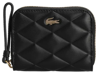 Obrázek produktu pro LACOSTE kožená peněženka Zip Coin Wallet Noir black