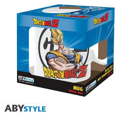 Productafbeelding van DRAGON BALL - Mok - 460 ml - DBZ Goku - sublimatieprint - verpakt in een doos