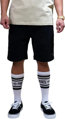 Produktbild von Shorts Phujirama Schwarz XL Relaxed Fit mit Elastik-Bund und Kordelzug, 21 Inch Länge