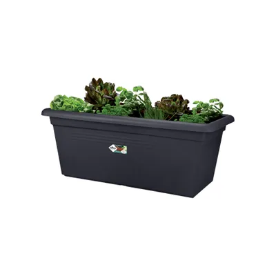 Obrázek produktu pro ELHO Truhlík Green Basics Garden XXL 80 cm, černá