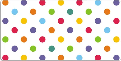Produktbild von Schreibtischmatte Tischunterlage 90x45 cm Mauspad - Bunte Punkte