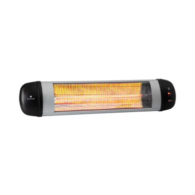 Produktbild von Klarstein Sálavý ohřívač, 2500 W infračervený sálavý ohřívač, elektrický sálavý ohřívač na terasu, dálkové ovládání, IP34 infračervený sálavý ohřívač, sálavý ohřívač na terasu bez tvorby CO2, sálavý ohřívač na stěnu a strop