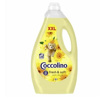 Zdjęcie produktu dla Coccolino koncentrat nabłyszczacza Happy Yellow 3000ml