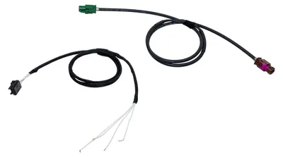 Für Audi A6 4A C8 A7 4K A8 Q7 4M Q8 e-tron GE Original Kufatec Kabelbaum USB Hub in der Farbe von KUFATEC GmbH & Co. KG