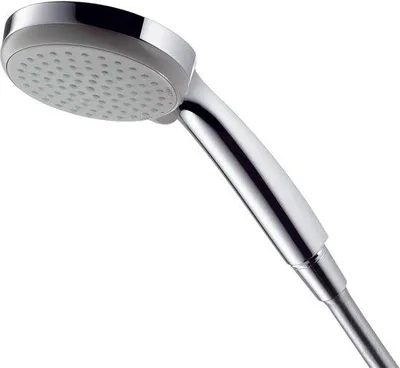 Obrázok produktu pre Kruhová ručná sprcha 100 mm, 4 trysky, s ochranou proti usadzovaniu vodného kameňa, chróm