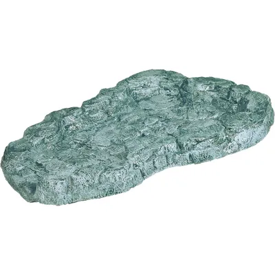 Produktbild von HEISSNER B036-00, Wasserlauf-Element, Grau, Kunststoff, 870 mm, 680 mm, 80 mm