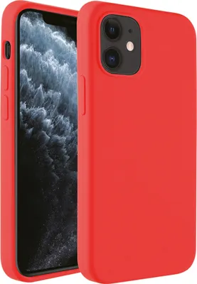 Produktbild von ViVanco™Hype Etui-Typ: Cover, Markenkompatibilität: Apple, Kompatibilität: iPhone 12 mini, Maximale Bildschirmgröße: 13,7 cm (5.4" ), Oberflächenfärbung: Einfarbig, Produktfarbe: Rot (62148)