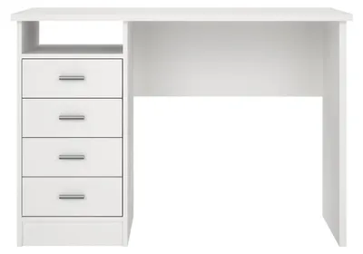Image de CALICOSY - Bureau 4 tiroirs L110 cm - FUNCTION