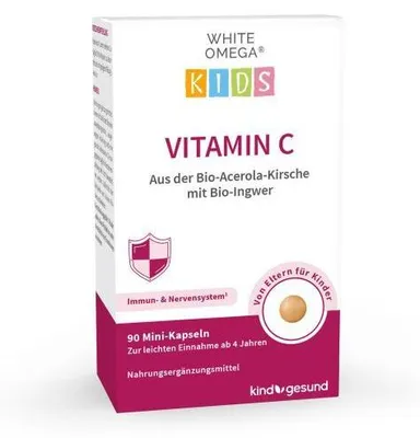Productafbeelding van Kindervitamine C met gember, mini-capsules, 90 stuks