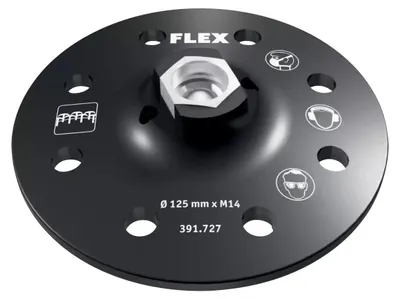 Produktbild von FLEX | Klettplatte Ø 150mm 6+8 Löcher - SP D150-8/6 H/F