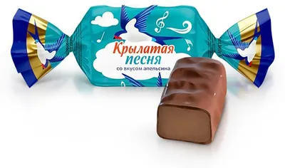 Produktbild von Schokokonfekt - Krylataja pesnja, mit Orangegeschmack, Nevskij Konditer, 300 g