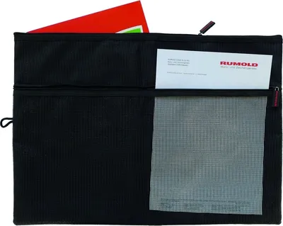 Produktbild von Mesh bag Tasche A4 schwarz Packung mit 10 Stück