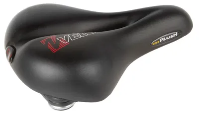 Produktbild von VELO, Sattel, Plush Gel Elasto, schwarz, 275x213mm