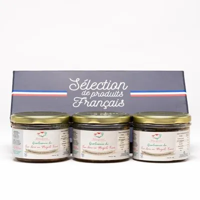 Produktbild von 3er-Set Quintessence mit Entenstopfleber und geräucherter Entenbrust – 3 × 180 g