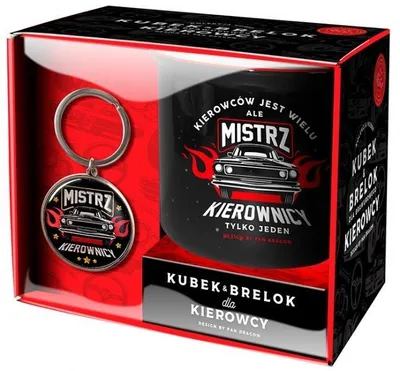 Obrázek produktu pro Sada hrnek + klíčenka Hobby Driver