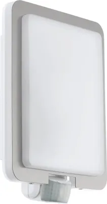 Produktbild von MUSSOTTO Wand-/Deckenleuchte Lampe Beleuchtung - L21 x H30,5 x AL9 cm - edelstahl, weiß - IP44