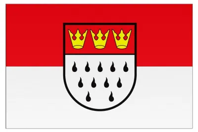 Produktbild von Flagge Köln 80 g/m² ca. 90 x 150 cm