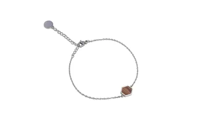 Image de BeWooden dámsky náramok Lini Hexagon Bracelet S/M 17-21 cm