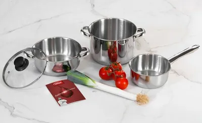Image de Set de casseroles Inoxibar acier
