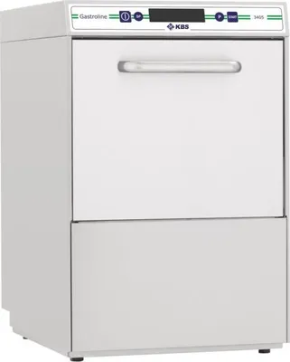 Zdjęcie produktu dla KBS Zmywarka do szkła 40 stojaków na godzinę 466x556x695mm automatyczna zmiękczarka