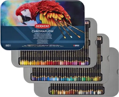 Immagine prodotto di DERWENT 2306262 DERWENT Chromaflow Buntstifte farbsortiert, 100 St.