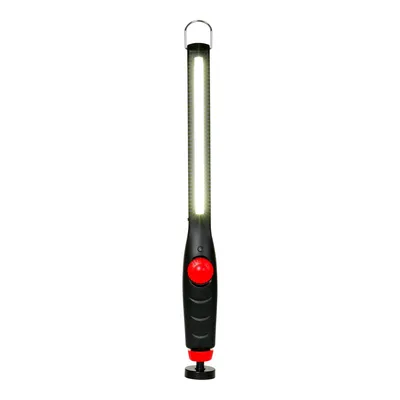 Produktbild von STIER Akku LED Werkstattleuchte, 600 Lumen, tageslichtweiß, verstellbar mit Magnet, Stablampe Kfz, Lampe, Werkstattlampe, Inspektionsleuchte, 2200 mAh Akku