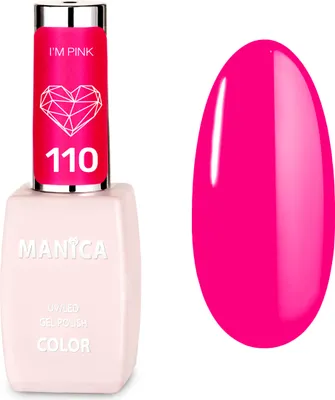 Image de Manica Vernis à ongles hybride LED/UV 10 ml – I'm Pink – 110