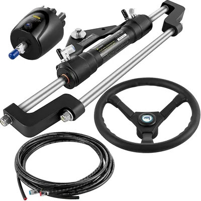 Zdjęcie produktu dla Zestaw Hydrauliczny Vevor 300 Km Do Sterowania Łodzi Morskich Kompletny