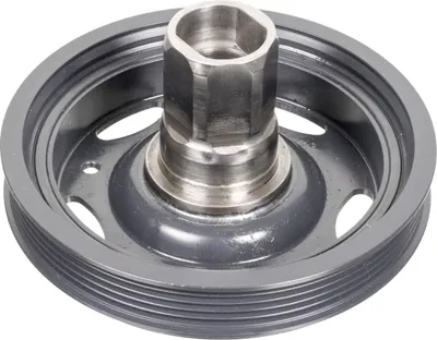 Produktbild von FEBI BILSTEIN 103249 Riemenscheibe Kurbelwelle für OPEL Corsa D Schrägheck (S07) 153mm 5-Rippen