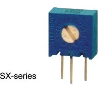 Produktbild von Einstellbares Potentiometer Cermet 1 Umdrehung 100k
