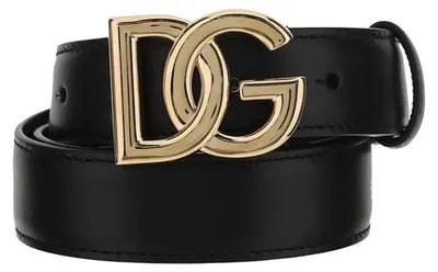 Produktbild von Dolce & Gabbana Gürtel aus Kalbsleder in Schwarz