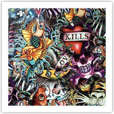 Produktbild von Poster - Poster ohne Rahmen - Graffiti modern - 60x60 cm - Wand Bild - Wanddeko - Wandbilder - Kunstposter - Wandposter - Bilder - Kunstdruck - Wanddekoration - Wandbild - P2XAC60x60-3759