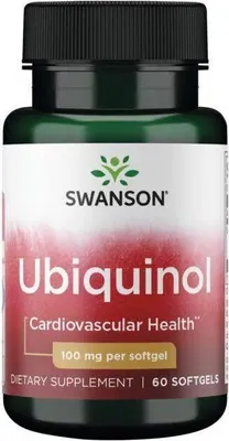 Produktbild von Ubiquinol 100 mg 60 Weichkapseln Swanson Health Products