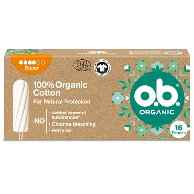 Produktbild von o.b. Organic Super 16