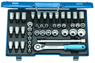 Produktbild von GEDORE ITX 19 INU-20 Steckschlüssel-Satz 1/2" 42-teilig, 2546000