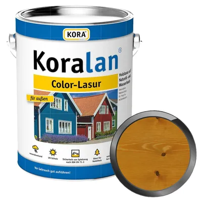 Produktbild von KORA Koralan Color-Lasur 0.75 Liter Kiefer