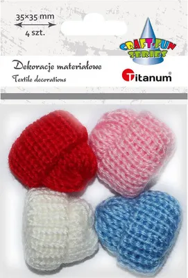 Produktbild von Gestrickte Mützen - 4 Stück
