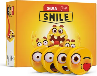Obrázok produktu pre Silka 36 kusov gumy Smile | gumy pre deti a dospelých | darček pre narodeninového hosťa sada odmien pre deti do darčekovej tašky EN71
