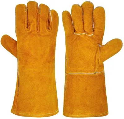 Produktbild von Hitzebeständige Herren-Haardhandschuhe - Widerstandsfähige Grill- und Backofenhandschuhe