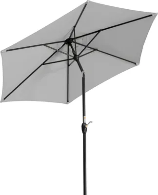 Produktbild von Schneider Sonnenschirm BILBAO, Silbergrau, ca. 220 cm Ø, rund