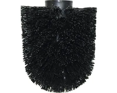 Produktbild von WC-Bürstenkopf Spirella Ø 8 cm schwarz 10.15628